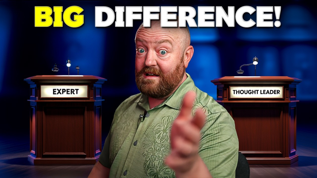 Expert vs Thought Leader: What’s the Difference?